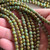 5mm Smooth Druk Czech Glass Round Beads Turquoise Picasso 30Pcs Per Strand