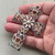 BIG Blush Filigree Cross Pendant Artisan Patina 83x54mm Antique Silver Metal Per Pc