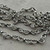 17x6mm Figure 8 Infinity Antique Silver Plated Solid Copper Chain Soldered India No E-Coat Per Ft