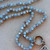 Silver Opal Nativity Hand Knotted Necklace Per Pc