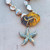 Dreaming of Sea Stars Necklace Hand Knotted Gold Handmade in the USA Per Pc