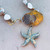 Dreaming of Sea Stars Necklace Hand Knotted Gold Handmade in the USA Per Pc