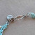 Woven Treasures Sea Foam Seed Beaded Choker Necklace Artisan Made Per Pc
