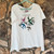 Excuse Me While I Kiss The Sky Distressed A Rare Bird Graphic Tee Top