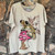 Fairy Froggy Moon Dance Jaded Gypsy Graphic Tee Top