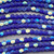 Matte Cobalt AB 4mm Faceted Bicone Chinese Crystal Glass Beads Per Strand