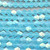 Matte Light Aqua AB 4mm Faceted Bicone Chinese Crystal Glass Beads Per Strand