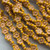 14mm 6 Petal Flower Beads Czech Glass Copper Dandelion 12Pcs Per Strand