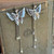 Angel Butterfly Filigree Dangle Earrings Artisan Made in the USA Per Pair