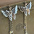 Angel Butterfly Filigree Dangle Earrings Artisan Made in the USA Per Pair