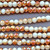 Copper Ivory AB 4x3mm Faceted Rondelle Chinese Crystal Glass Beads Per Strand