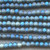 Matte Denim Andromeda 4x3mm Faceted Rondelle Chinese Crystal Glass Beads Per Strand