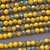 Retro Yellow Andromeda 4x3mm Faceted Rondelle Chinese Crystal Glass Beads Per Strand
