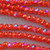 Vermilion Starlight 4x3mm Faceted Rondelle Chinese Crystal Glass Beads Per Strand