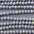Fossil Gray AB 4x3mm Faceted Rondelle Chinese Crystal Glass Beads Per Strand