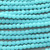 Frosted Sky Blue 3mm Round Ball Sea Glass Beads per Strand
