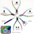 Chroma Pliers Tool Set Peacock Rainbow Jewelry Making Q6 Pcs Per Pkg