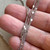 2mm Satellite Hammered Curb Chain Soldered Antique Silver Plated Per Foot