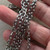 6x4mm Faceted Cable Chain Not Soldered Stainless Steel Per Foot