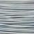 24ga Brushed Silver Craft Wire Elements Round Dead Soft Tarnish Resistant 10 Yard Spool