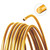 18ga Faux Gold Craft Wire Elements Round Dead Soft Tarnish Resistant 7 Yard Spool