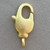 14x7mm Swivel Lobster Claw Clasps Hamilton Gold Plated Brass Q3 Per Pkg