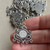 31x26mm Boho Filigree Chandelier Links Rhinestone Tray Connectors Antique Silver Plated Alloy Q10 Per Pkg