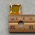 21mm Goldenrod Cubic Zirconia Micro Faceted Quatrefoil Per Pc