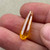 25x8mm Goldenrod Cubic Zirconia Micro Faceted Teardrop Per Pc