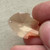 26x16mm Persimmon Cubic Zirconia Micro Faceted Leaf Per Pc