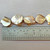Bright Pink Nugget 15-22mm Natural MOP Shell Beads Per Strand