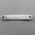 Love Revolution Curved Bracelet Beads 40x7mm Antique Silver Plated Alloy Q3 Per Pkg