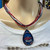 Stars & Stripes Forever Leather Multistrand Necklace USA Artisan Made in the USA Per Pc