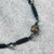 Garnet Filigree Necklace Antique Copper Artisan Made Per Pc