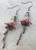 Foxglove Meadow Artisan Lucite Acrylic Flower Trumpet Beads 24x22mm Hand Painted Q4 Per Pkg