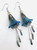 Foxglove Meadow Artisan Lucite Acrylic Flower Trumpet Beads 24x22mm Hand Painted Q4 Per Pkg