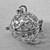 Heart Flourish Aromatherapy Oil Diffuser Harmony Wish Locket Pendant 34x26mm Antique Silver Plated Alloy Q1 Per Pkg