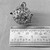 Heart Flourish Aromatherapy Oil Diffuser Harmony Wish Locket Pendant 34x26mm Antique Silver Plated Alloy Q1 Per Pkg