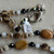 Let Your Dreams Blossom Leopard Squash Blossom Hand Knotted Necklace Artisan Made in the USA Per Pc