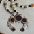 Let Your Dreams Blossom Leopard Squash Blossom Hand Knotted Necklace Artisan Made in the USA Per Pc