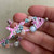 Gilley Seashell Fish Pendant Artisan Hand Painted 60x24mm Per Pc
