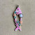 Gilley Seashell Fish Pendant Artisan Hand Painted 60x24mm Per Pc