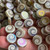 14mm Ammonite Seashell Beads Czech Glass Sand Aurora 8Pcs Per Strand
