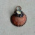 37x28mm Electroformed Seashell Pendant Scallop Artisan Copper Per Pc