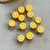 12x10mm Citrus Fruit Charms Lemon Slice Silicone Q12 Per Pkg