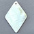 Freshwater Black Lip and Paua Shell Pearl Diamond 40x28mm Pendants Q1 Per Pkg