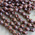 15x12mm Conch Seashell Beads Czech Glass Nebula Copper Wash 8Pcs Per Strand