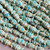 24x12mm Painted Fish Synthetic Turquoise Magnesite Semi-Precious Stone Beads Per Strand