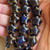 16mm Midnight Starfish Beads Ceramic Porcelain China 10Pcs Per Strand