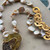 Starfish Soldered Necklace Knotted Freshwater Shell Gold Artisan Made Per Pc